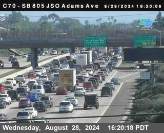 SB 805 at Madison Ave (Off Ramp)