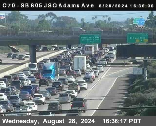 SB 805 at Madison Ave (Off Ramp)