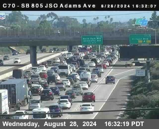 SB 805 at Madison Ave (Off Ramp)