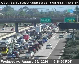 SB 805 at Madison Ave (Off Ramp)