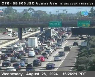 SB 805 at Madison Ave (Off Ramp)