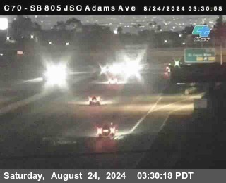 SB 805 at Madison Ave (Off Ramp)