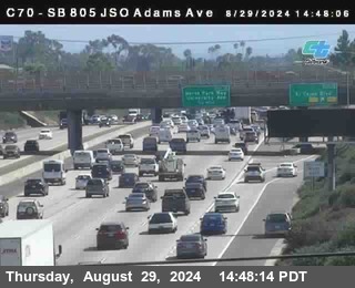 SB 805 at Madison Ave (Off Ramp)