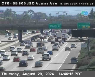 SB 805 at Madison Ave (Off Ramp)