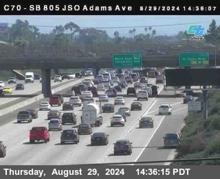 SB 805 at Madison Ave (Off Ramp)