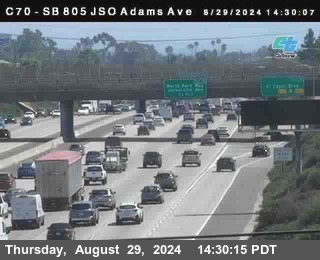 SB 805 at Madison Ave (Off Ramp)