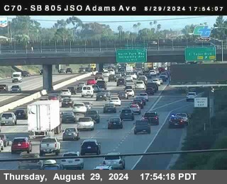 SB 805 at Madison Ave (Off Ramp)