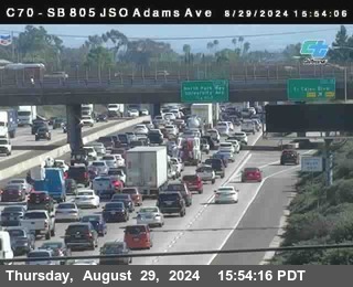 SB 805 at Madison Ave (Off Ramp)