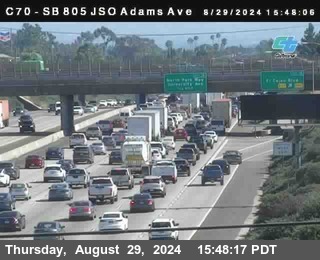 SB 805 at Madison Ave (Off Ramp)