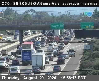 SB 805 at Madison Ave (Off Ramp)