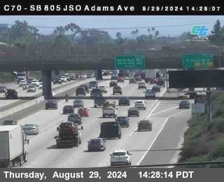 SB 805 at Madison Ave (Off Ramp)