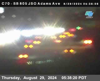 SB 805 at Madison Ave (Off Ramp)