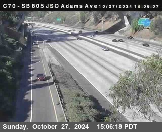 SB 805 at Madison Ave (Off Ramp)