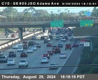 SB 805 at Madison Ave (Off Ramp)