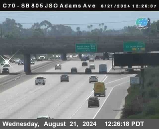 SB 805 at Madison Ave (Off Ramp)