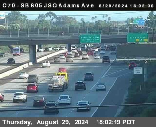 SB 805 at Madison Ave (Off Ramp)