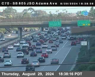 SB 805 at Madison Ave (Off Ramp)