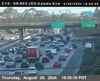 SB 805 at Madison Ave (Off Ramp)