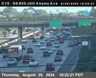 SB 805 at Madison Ave (Off Ramp)