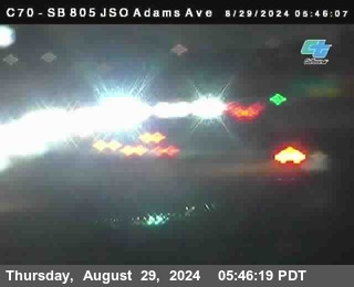 SB 805 at Madison Ave (Off Ramp)