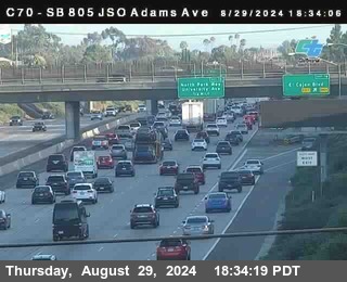 SB 805 at Madison Ave (Off Ramp)