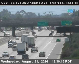 SB 805 at Madison Ave (Off Ramp)