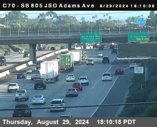 SB 805 at Madison Ave (Off Ramp)