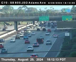 SB 805 at Madison Ave (Off Ramp)