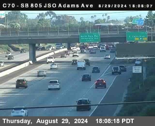 SB 805 at Madison Ave (Off Ramp)