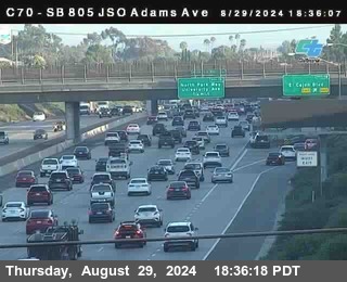 SB 805 at Madison Ave (Off Ramp)