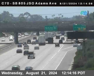 SB 805 at Madison Ave (Off Ramp)