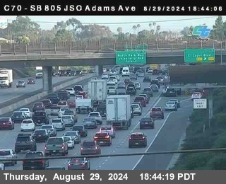 SB 805 at Madison Ave (Off Ramp)