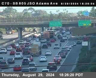 SB 805 at Madison Ave (Off Ramp)