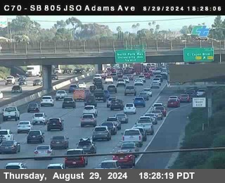 SB 805 at Madison Ave (Off Ramp)