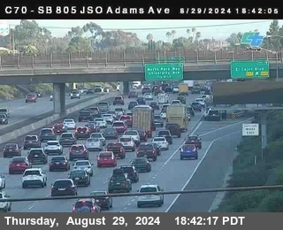 SB 805 at Madison Ave (Off Ramp)