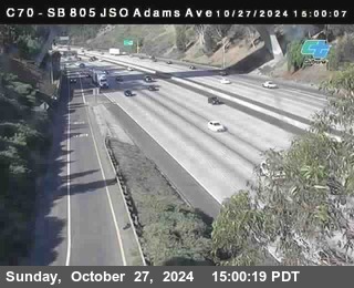 SB 805 at Madison Ave (Off Ramp)