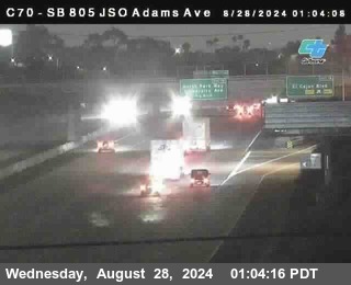 SB 805 at Madison Ave (Off Ramp)