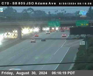 SB 805 at Madison Ave (Off Ramp)