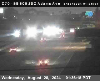 SB 805 at Madison Ave (Off Ramp)