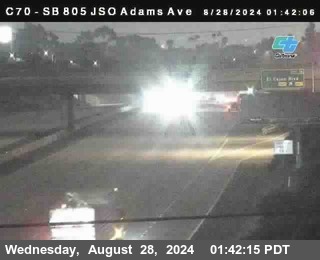 SB 805 at Madison Ave (Off Ramp)