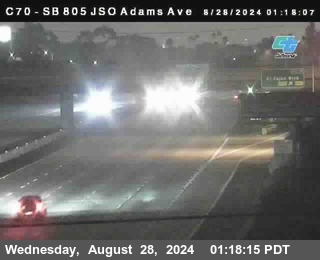 SB 805 at Madison Ave (Off Ramp)