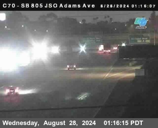 SB 805 at Madison Ave (Off Ramp)