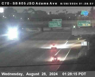 SB 805 at Madison Ave (Off Ramp)