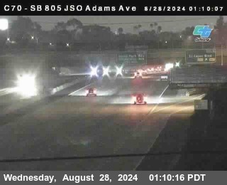 SB 805 at Madison Ave (Off Ramp)