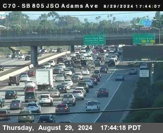 SB 805 at Madison Ave (Off Ramp)