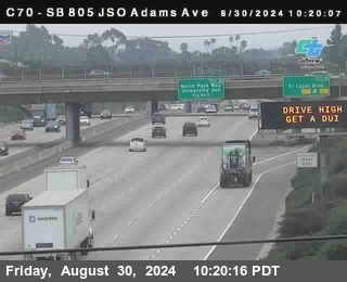 SB 805 at Madison Ave (Off Ramp)