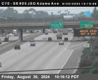 SB 805 at Madison Ave (Off Ramp)