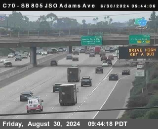 SB 805 at Madison Ave (Off Ramp)