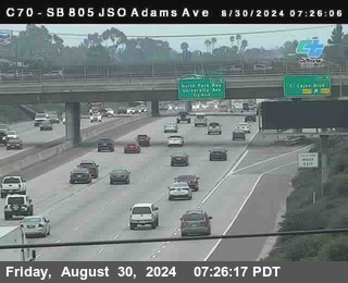 SB 805 at Madison Ave (Off Ramp)