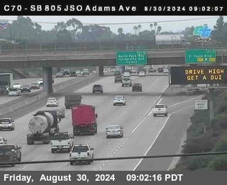 SB 805 at Madison Ave (Off Ramp)